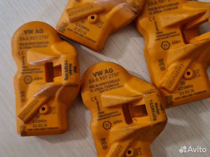 Датчики давления шин Нисан/Рено