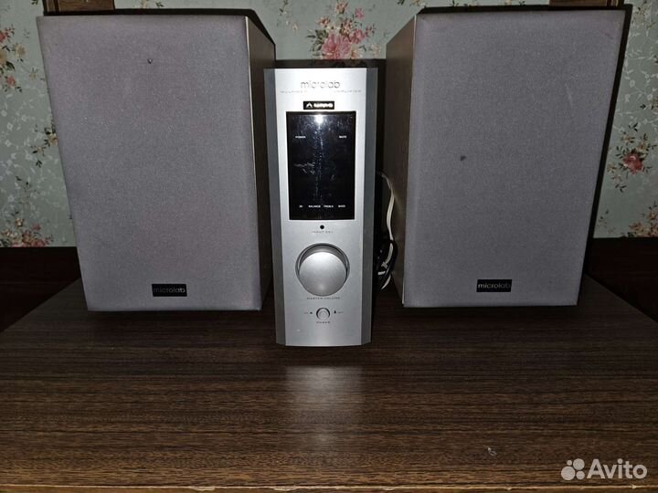 Колонки с усилителем microlab pro 1