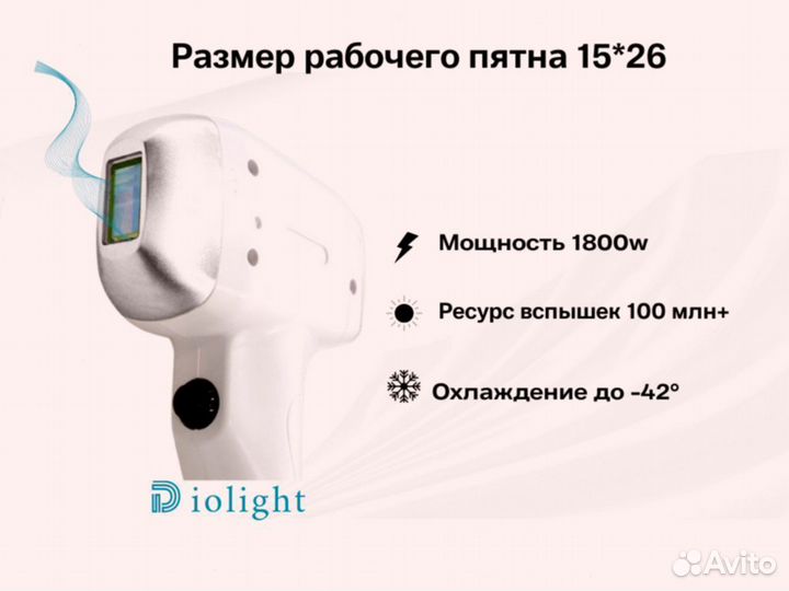 Диодный лазер diolight UltraOne 1800w, рассрочка