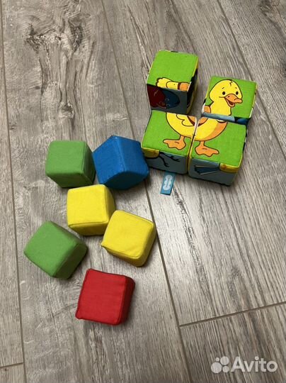 Мягкие кубики