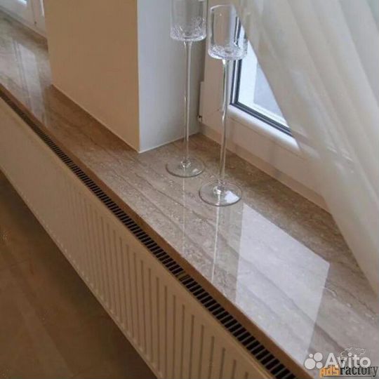 Подоконники из камня от производителя на заказ