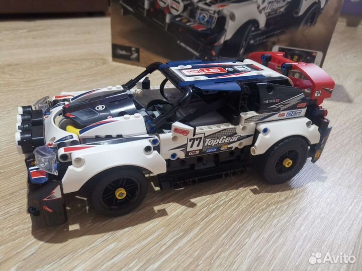 Lego Техник 42109 на пульте управления с телефона