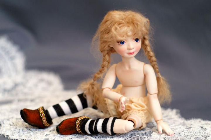 Шарнирные авторские куклы BJD Красная Шапочка