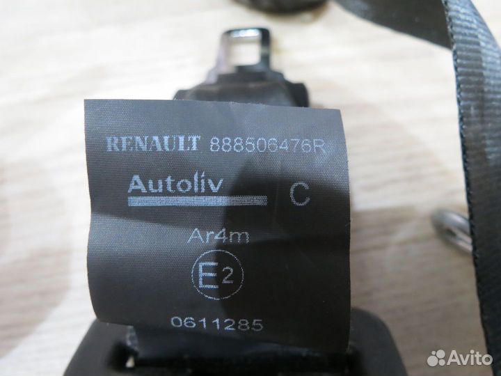 Ремень безопасности задний Renault Sandero 2