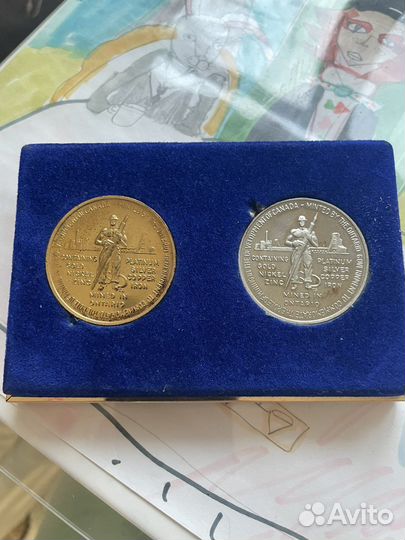 Жетон 100 лет конфедерации Канады