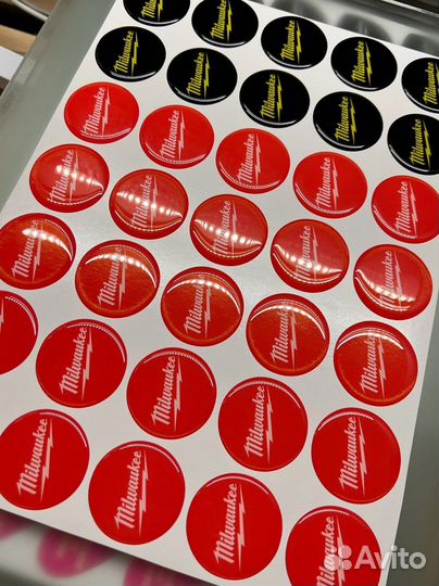 Изготовление наклеек, объемных наклеек и стикеров