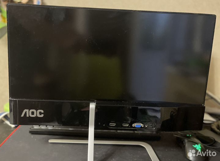 Монитор с битой матрицей aoc i2481fxh