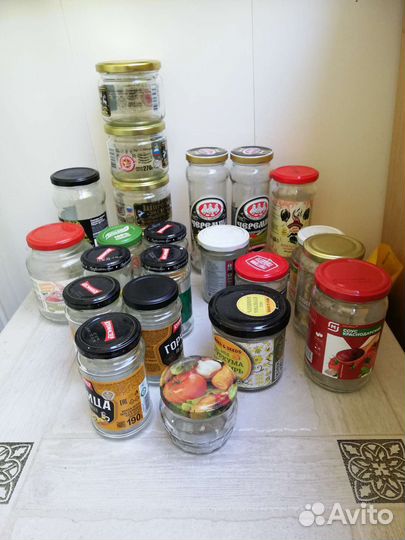 Банки стеклянные. Разные