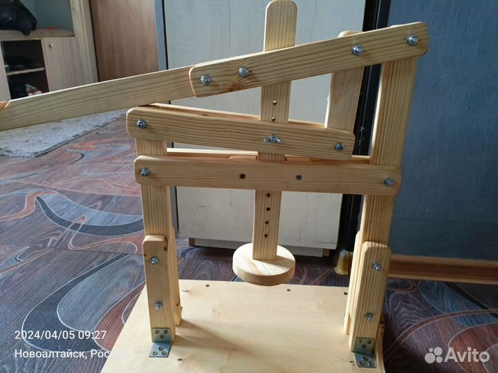 Двухрычажный пресс для сыра