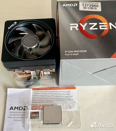 AMD ryzen 7 3700x BOX