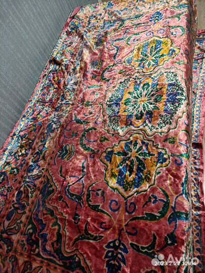 Покрывало бархатное Винтаж