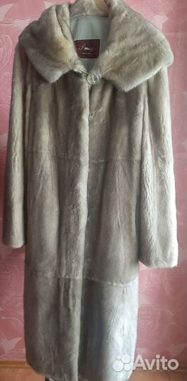 Шуба норковая с капюшоном 46 48