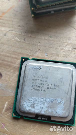 Процессор intel pentium dual core, pentium d, ddr2