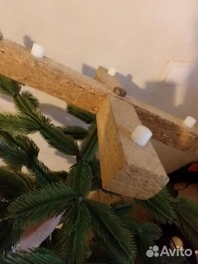 Ель искуственная литая винтаж СССР