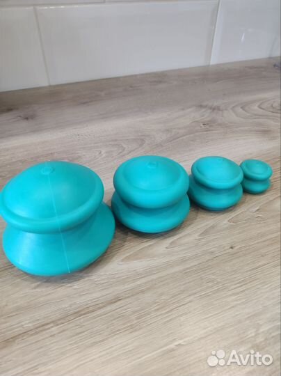 Резиновые банки для вакуумного массажа