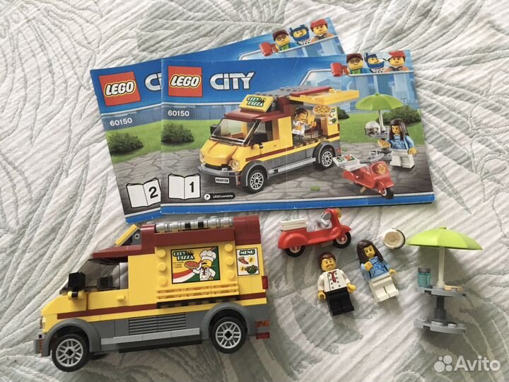Lego City 60150 фургон пиццерия