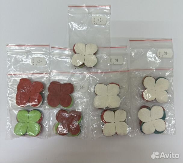 Бумажные цветы для рукоделия