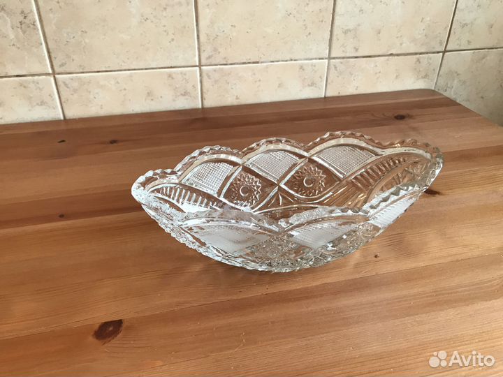 Ваза хрустальная СССР