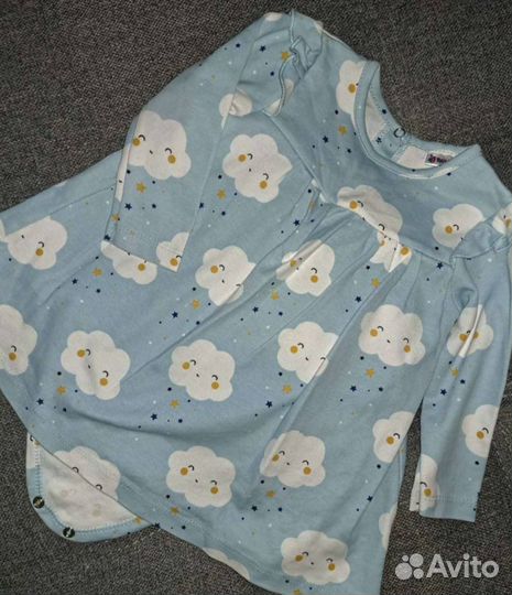 Платье боди 68-74