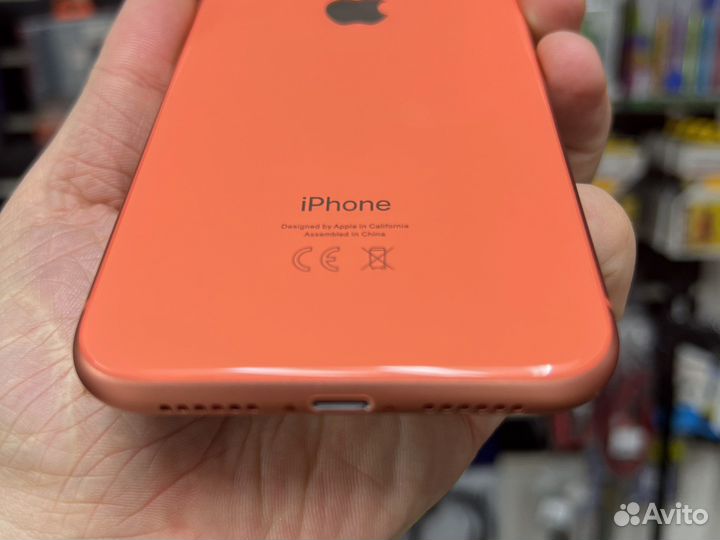 Корпус iPhone XR коралловый