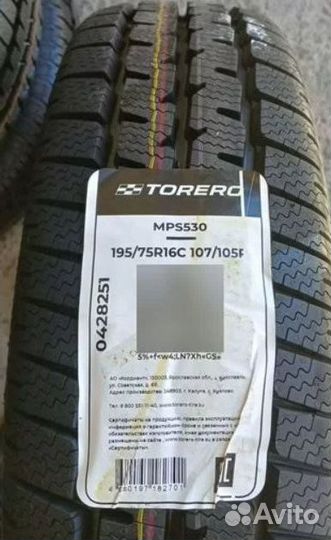 Torero MPS530 195/75 R16C 107R