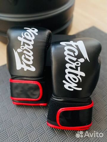 Перчатки Fairtex BGV14 черные (14 oz)