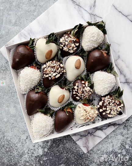 Клубника в шоколаде на заказ