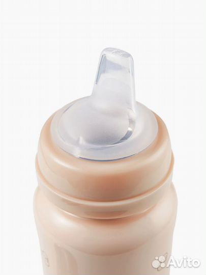 Термобутылочка с силиконовой соской Happy Baby