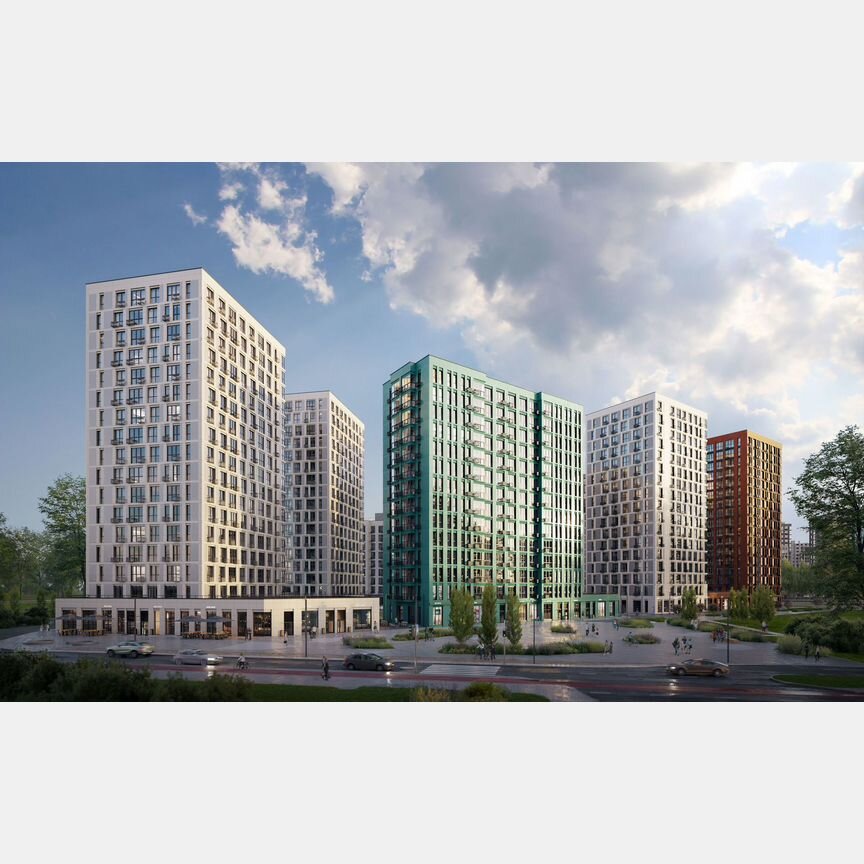 4-к. квартира, 78,1 м², 11/17 эт.