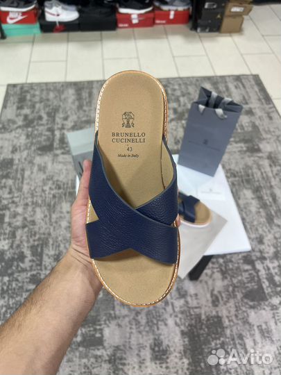 Шлепанцы от brunello cucinelli