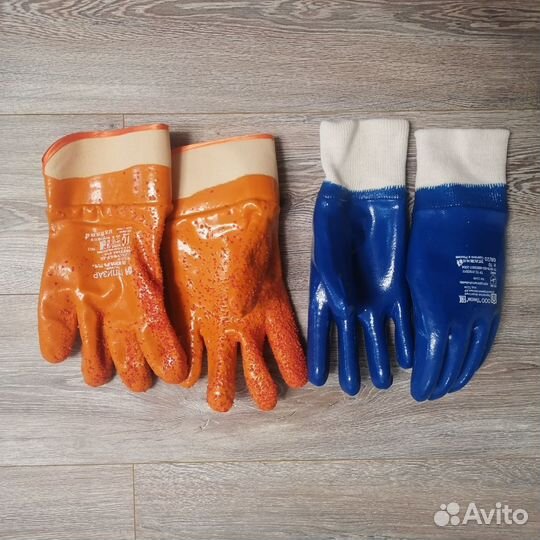 Перчатки резиновые