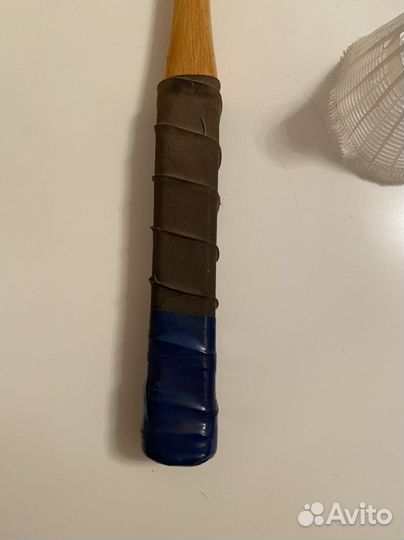 Ракетки 2 шт с валанами для бадминтона