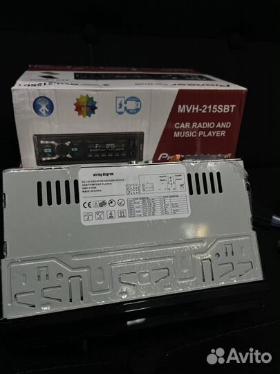 Автомагнитола pioneer mvh-215 (Арт.67188)