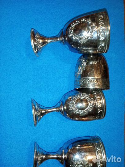 Рюмки мельхиор СССР