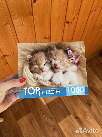 Пазл котики