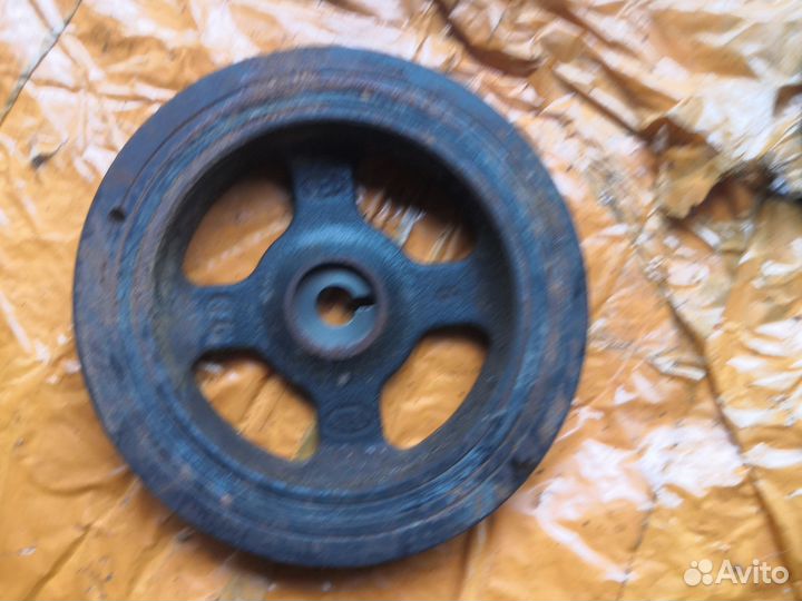 Шкиф коленвала kia Rio 3 G4 1,4