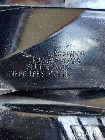 Фонарь задний левый volkswagen polo