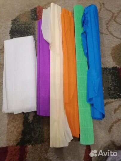 Крепированная бумага