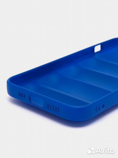 Чехол на iPhone Nike синий (все модели)