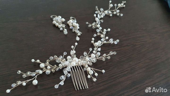 Свадебные украшения в волосы
