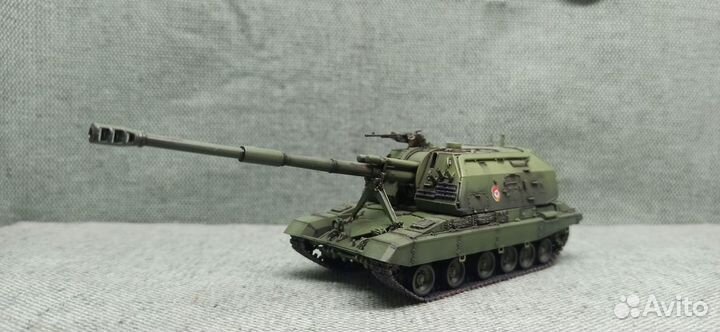 Модель мста-С в масштабе 1:72