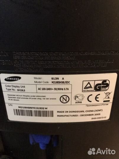 Монитор Samsung 913N A