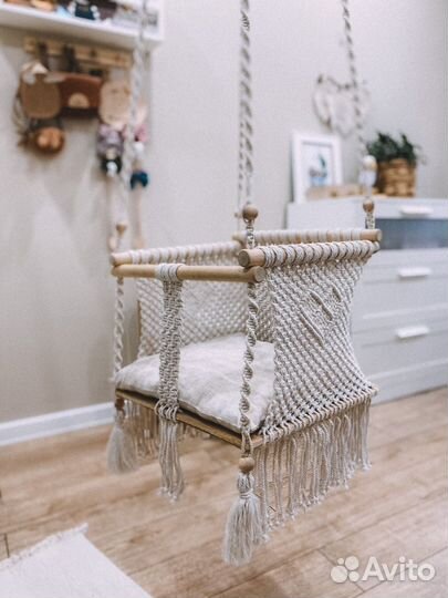 Качель макраме