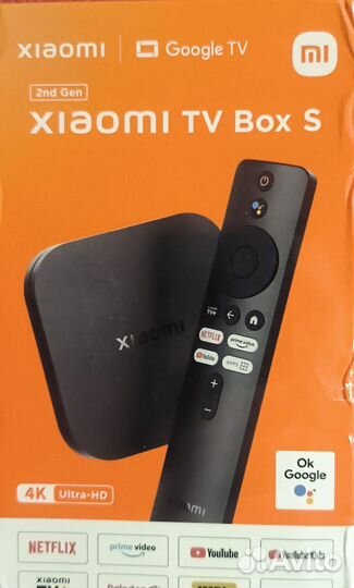 Xiaomi Mi Box S 2nd Gen 4K новый