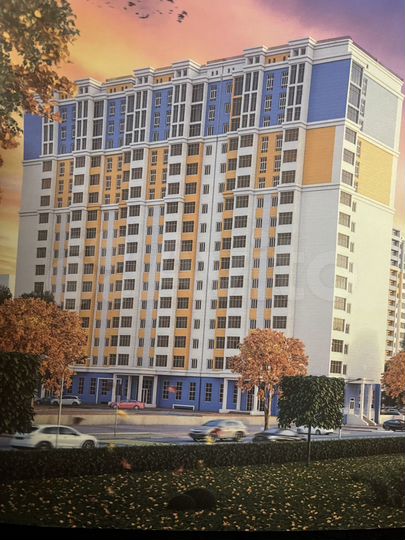 1-к. квартира, 40 м², 6/17 эт.