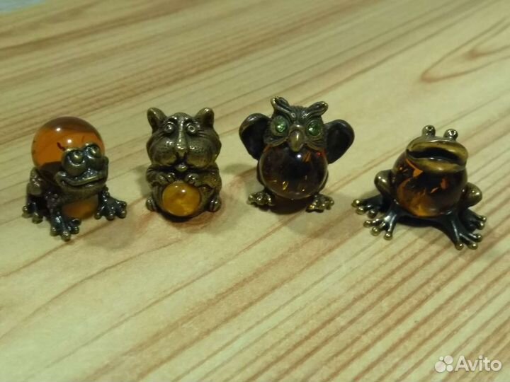 Фигурки латунь, бронза