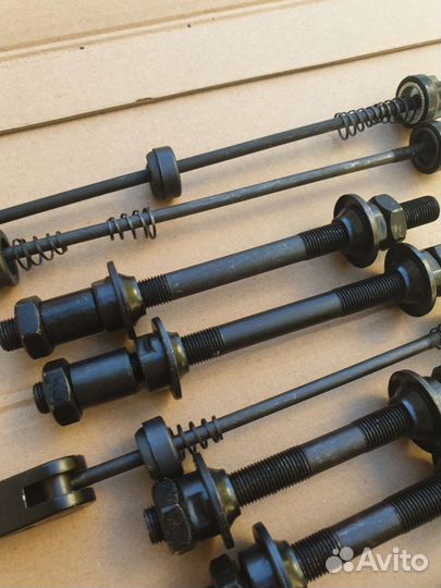 Оси под эксцентрик или гайку, передние или задние