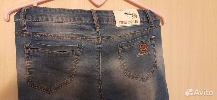 Джинсы на девочку рост 140