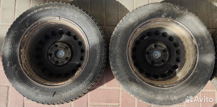 Диски штампованные 15 Skoda