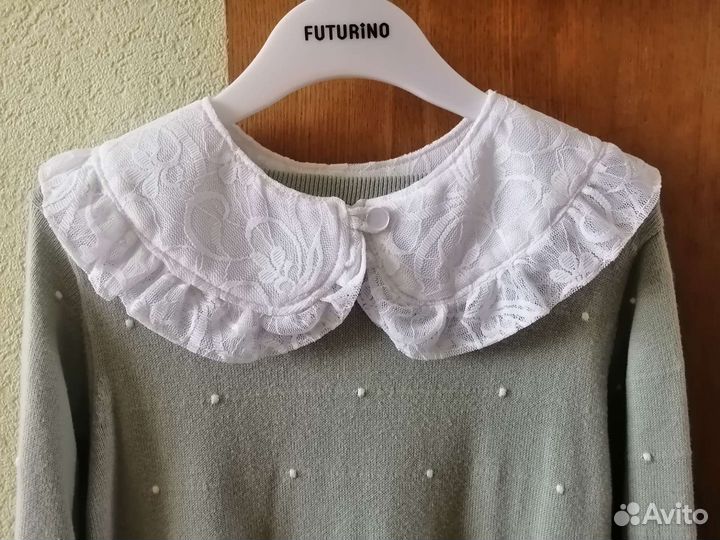 Накладной воротничок школьный